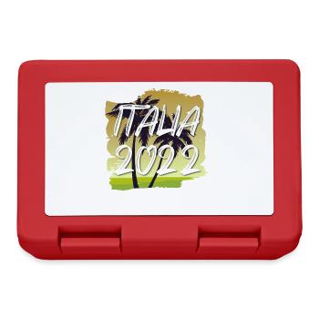 Italia 2022 - Lunchbox - red - Front