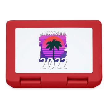 Amsterdam 2022 - Lunchbox - red - Front