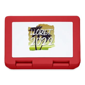 Lloret De Mar 2022 - Brotdose - Rot - Vorne