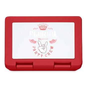 Florida Party Crew - Lunchbox - red - Front