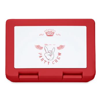 Équipage de fête en Indonésie - Boîte à goûter - rouge - Devant