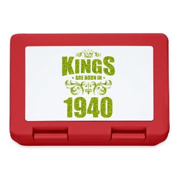 kings are born 1940 - Lunchbox - red - Front