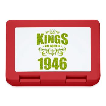 kings are born 1946 - Lunchbox - red - Front