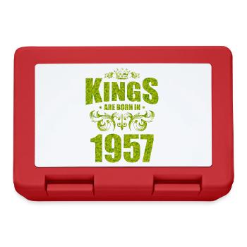 kings are born 1957 - Brotdose - Rot - Vorne