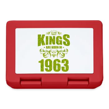 kings are born 1963 - Lunchbox - red - Front