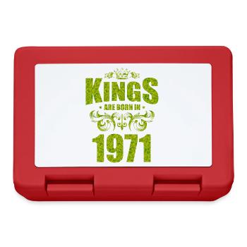 kings are born 1971 - Brotdose - Rot - Vorne