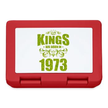 kings are born 1973 - Lunchbox - red - Front