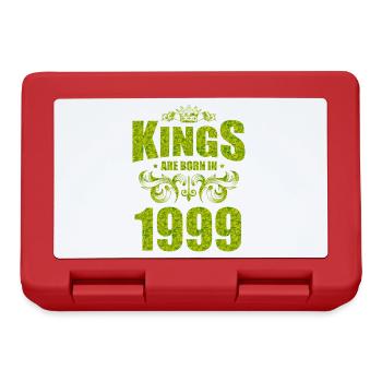 les rois sont nés en 1999 - Boîte à goûter - rouge - Devant