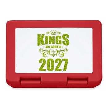 kings are born 2027 - Lunchbox - red - Front