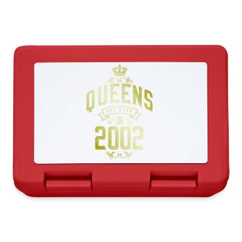 Queens born in 2002 - Lunchbox - red - Front