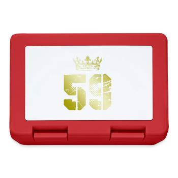59 Number crown - Lunchbox - red - Front