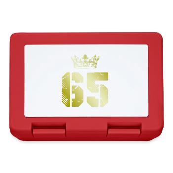 65 Number crown - Lunchbox - red - Front