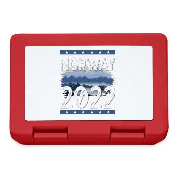 Norway 2022 - Lunchbox - red - Front