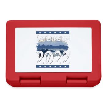Austria 2022 - Lunchbox - red - Front
