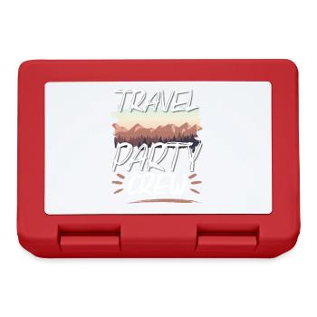 Travel Party Crew - Lunchbox - red - Front