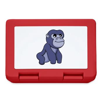 Gorilla Comic - Lunchbox - red - Front