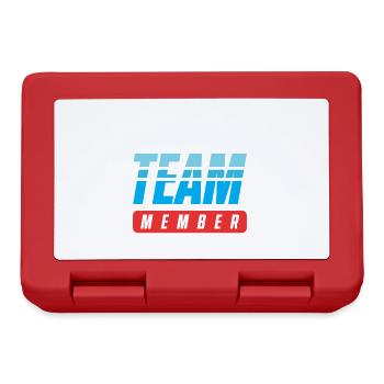 Skater Team - Lunchbox - red - Front