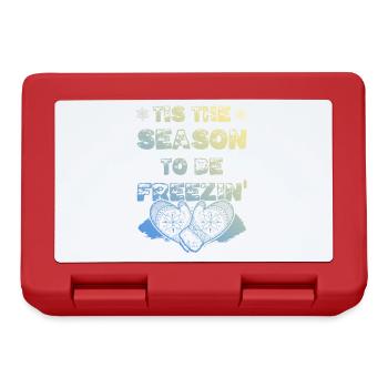 Winter Season - Lunchbox - red - Front