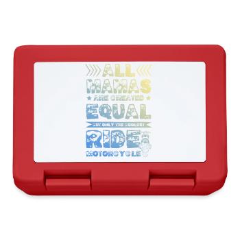 Mama Motorcycle - Lunchbox - red - Front