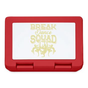 breakdance Squad - Brotdose - Rot - Vorne