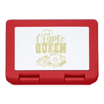 Roi de la crypto - Boîte à goûter - rouge - Devant