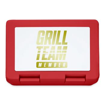 Grill Team - Lunchbox - red - Front