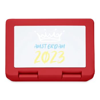 Amsterdam 2023 (Garantie du prix le plus bas) - Boîte à goûter - rouge - Devant
