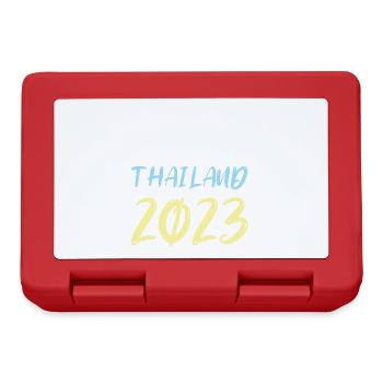 Thailand 2023 - Brotdose - Rot - Vorne