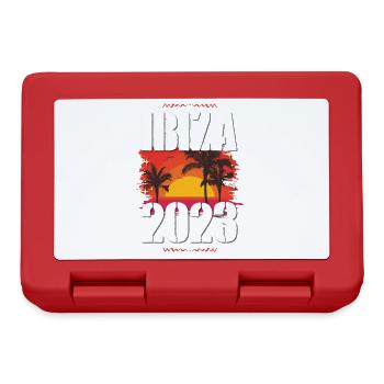 Ibiza 2023 - Brotdose - Rot - Vorne