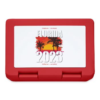 Florida 2023 - Lunchbox - red - Front
