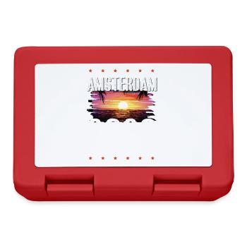 Amsterdam 2023 - Lunchbox - red - Front