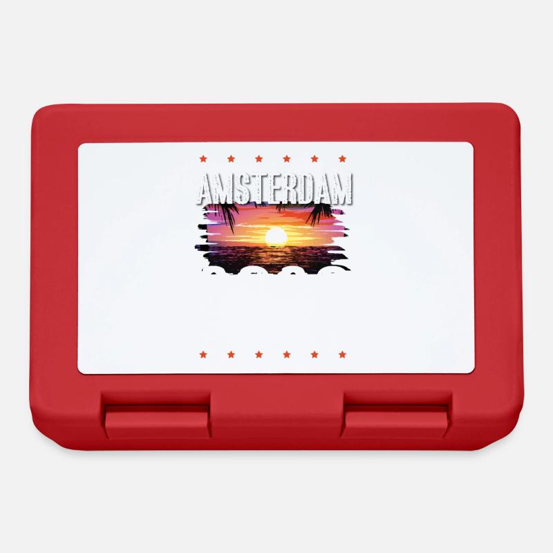 Amsterdam 2023 - Brotdose - Rot