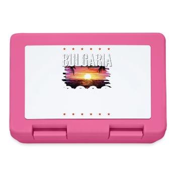Bulgarie 2023 - Boîte à goûter - rose - Devant