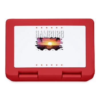 Hamburg 2023 - Lunchbox - red - Front