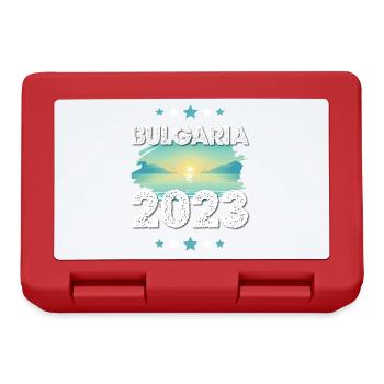 Bulgaria 2023 - Lunchbox - red - Front