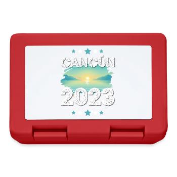 Cancun 2023 - Brotdose - Rot - Vorne