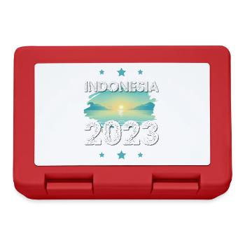 Indonesia 2023 - Lunchbox - red - Front