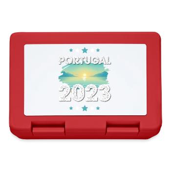 Portugal 2023 - Boîte à goûter - rouge - Devant
