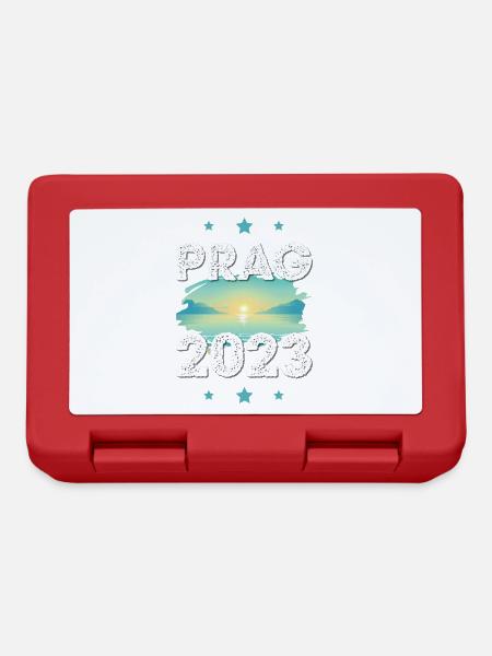 Prag 2023 - Brotdose - Rot