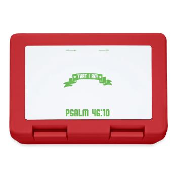 God Bible - Lunchbox - red - Front