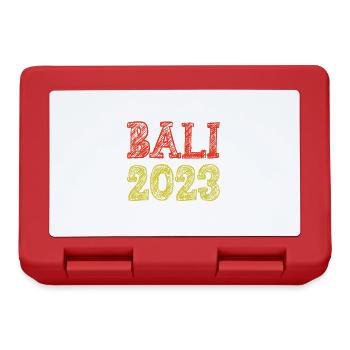 Bali 2023 - Brotdose - Rot - Vorne
