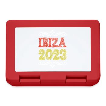 Ibiza 2023 - Brotdose - Rot - Vorne