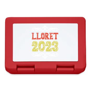 Lloret De Mar 2023 - Brotdose - Rot - Vorne