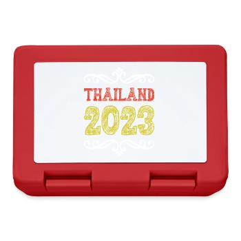 Thailand 2023 - Brotdose - Rot - Vorne