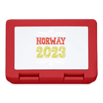Norway 2023 - Lunchbox - red - Front