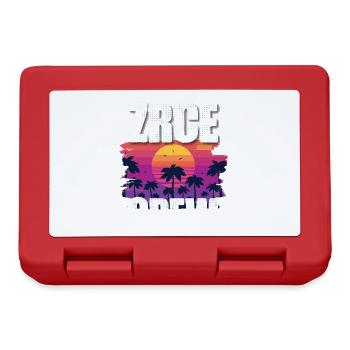 Zrce Urlaub - Brotdose - Rot - Vorne