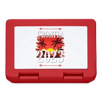 Croatia 2023 - Lunchbox - red - Front
