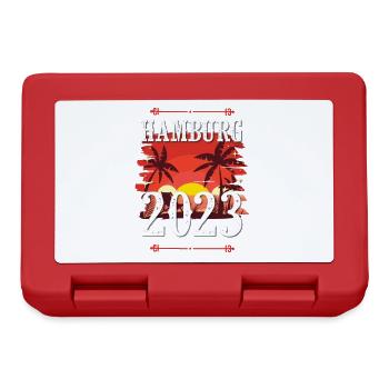 Hamburg 2023 - Lunchbox - red - Front