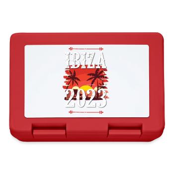 Ibiza 2023 - Brotdose - Rot - Vorne