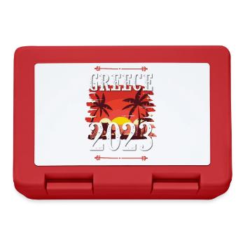 Greece 2023 - Lunchbox - red - Front